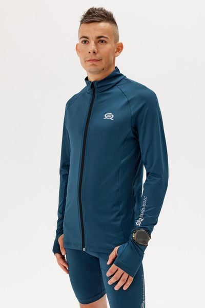 Bluza sportowa treningowa Rough Radical Activ Run Men. Zielone bluzy bez kaptura ROUGH RADICAL, l, bez wzorów, z dzianiny, bez kaptura. Za 161.42 zł.