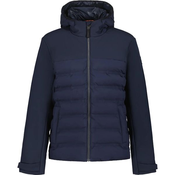 Kurtka hybrydowa Softshell Icepeak ALBERS. Niebieskie kurtki Icepeak, m, bez wzorów, z puchu, bez kaptura. Za 582.95 zł.