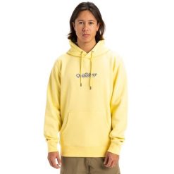 Bluza z kapturem dla Mężczyzn FINELINE Żółty. Żółte bluzy z kapturem Quiksilver, m, bez wzorów, z bawełny, z kapturem. Za 229.99 zł.