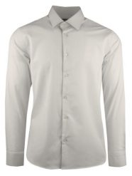 Koszula Męska, Elegancka, Krój Regularny - Victorio - Beżowa. Brązowe koszule Victorio, m, bez wzorów, z bawełny, bez kołnierzyka, bez ramiączek. Za 139.00 zł.