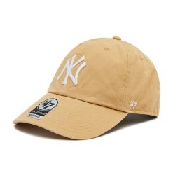 Czapka z daszkiem 47 Brand. Brązowe czapki z daszkiem 47 Brand, bez wzorów. Za 89.99 zł.