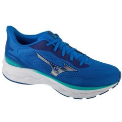 Buty do biegania męskie, Wave Serene 2. Niebieskie buty do biegania Mizuno, bez wzorów, bez zapięcia, do biegania, mizuno wave. Za 552.30 zł.