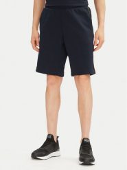 EA7 Emporio Armani Szorty sportowe 7M000544 AF12660 UB102 Granatowy Regular Fit. Niebieskie krótkie spodenki sportowe EA7 Emporio Armani, l, bez wzorów, z syntetyku. Za 369.99 zł.