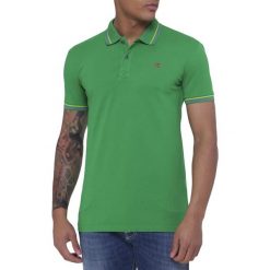 Koszulka polo w kolorze zielonym. Koszulki polo marki Napapijri. W wyprzedaży za 199.95 zł.