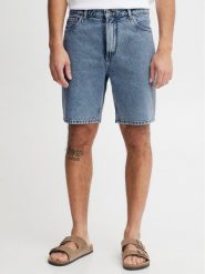 Solid Szorty jeansowe 21107657 Niebieski Straight Fit. Niebieskie szorty Solid, l, bez wzorów, z bawełny. Za 149.99 zł.