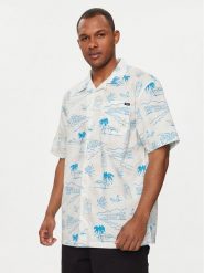 Vans Koszula Davista Ss Woven VN000G7G Écru Regular Fit. Koszule Vans, m, bez wzorów, z bawełny, bez kołnierzyka, bez ramiączek. Za 259.99 zł.