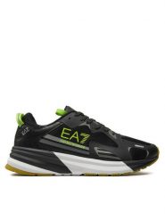 EA7 Emporio Armani Sneakersy X8X156 XK360 N544 Czarny. Czarne buty sportowe casual EA7 Emporio Armani, bez wzorów, z materiału, bez zapięcia. Za 599.99 zł.