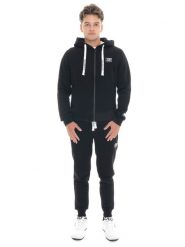Bluza Herren Winter-Kapuzens z logo Reißverschluss, mała Leone 1947 Logo. Czarne bluzy z kapturem LEONE 1947 APPAREL, na zimę, m, bez wzorów, z bawełny, z kapturem. Za 412.58 zł.