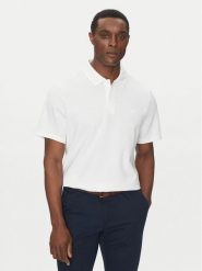 Michael Kors Polo CS552GZH5J Biały Regular Fit. Białe koszulki polo Michael Kors, l, bez wzorów, z bawełny, bez kołnierzyka, bez ramiączek. Za 419.99 zł.