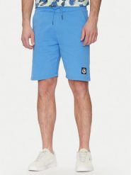 Blend Szorty sportowe 20718064 Niebieski Regular Fit. Niebieskie krótkie spodenki sportowe Blend, m, bez wzorów, z bawełny. Za 69.99 zł.