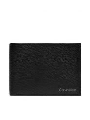 Calvin Klein Duży Portfel Męski Warmth Bifold 5Cc W/ Coin L K50K507896 Czarny. Czarne portfele CALVIN KLEIN, bez wzorów, ze skóry. Za 269.99 zł.