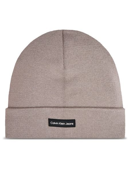 Calvin Klein Czapka Inst Patch K50K512142 Szary. Szare czapki zimowe CALVIN KLEIN, bez wzorów, z bawełny. Za 129.99 zł.