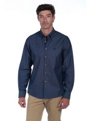 The Time of Bocha Koszula w kolorze granatowym rozmiar: 3XL. Niebieskie koszule The Time of Bocha, xl, bez wzorów, z bawełny, bez kołnierzyka, bez ramiączek. Za 104.89 zł.