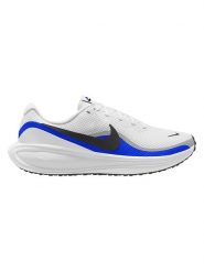 Nike Buty "REVOLUTION 8" w kolorze biało-niebieskim do biegania rozmiar: 46. Białe buty do biegania Nike, bez wzorów, bez zapięcia, do biegania. Za 231.61 zł.