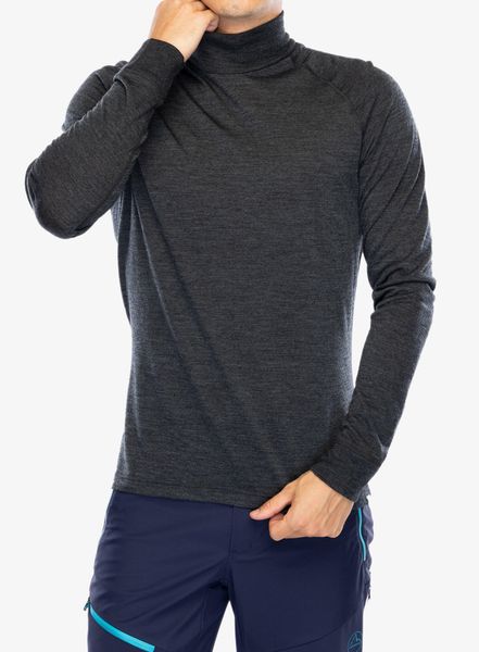 Bluza termoaktywna męska Houdini Activist Turtleneck. Szare bielizna termoaktywna Houdini, m, bez wzorów, z materiału, bez ramiączek, snowboardowy. Za 590.75 zł.