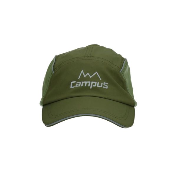Czapka z daszkiem Campus THAR CU0726125170. Zielone czapki z daszkiem Campus, bez wzorów, ze skóry. Za 60.68 zł.