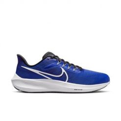 Buty do biegania męskie Nike Air Zoom Pegasus 39. Niebieskie buty do biegania Nike, bez wzorów, z materiału, bez zapięcia, do biegania. Za 506.00 zł.