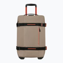Walizka podróżna American Tourister Urban Track Duffle With Wheels 5. Brązowe walizki American Tourister, bez wzorów. Za 479.99 zł.