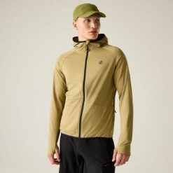 Męska bluza Assimilate VI z kapturem i rozciągliwym zamkiem błyskawicznym. Brązowe bluzy z kapturem Dare 2B, m, bez wzorów, z elastanu, z kapturem. W wyprzedaży za 229.99 zł.