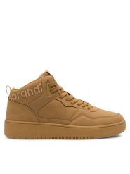 Sprandi Sneakersy HEAT MID MPRS-2022M03108-2 Brązowy. Brązowe buty sportowe casual Sprandi, bez wzorów, z syntetyku, bez zapięcia. Za 107.99 zł.