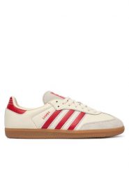 Adidas Sneakersy Samba Og KK3271 Kremowy. Białe buty sportowe casual Adidas, bez wzorów, bez zapięcia. Za 529.99 zł.