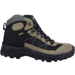 Buty trekkingowe męskie Grisport 13362SV89GMAN. Szare buty trekkingowe Grisport, bez wzorów, z gumy, bez zapięcia, trekkingowe. Za 299.00 zł.