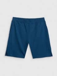 4F Spodenki dresowe męskie - turkusowe XL. Niebieskie krótkie spodenki sportowe 4F, m, bez wzorów, z dresówki. Za 89.99 zł.