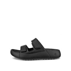 Klapki 2-pasmowe Ecco Cozmo Eva. Czarne klapki ecco. Za 253.00 zł.