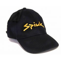 Czapka z daszkiem Spiuk Aurium. Czarne czapki z daszkiem SPIUK, bez wzorów, z materiału. Za 243.00 zł.