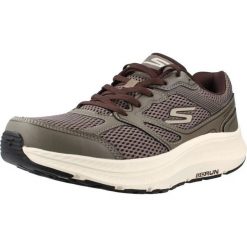 Buty SKECHERS 183666 Zielony. Zielone buty turystyczne Skechers, bez wzorów, z materiału, bez zapięcia, na fitness i siłownię. Za 282.99 zł.