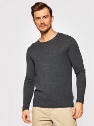 Selected Homme Sweter Rome 16079774 Szary Regular Fit. Szare swetry rozpinane Selected Homme, l, bez wzorów, z bawełny, bez kołnierzyka, bez ramiączek. Za 129.99 zł.