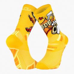 Skarpetki BV Sport Collector. Brązowe skarpetki sportowe BV SPORT, bez wzorów. Za 115.50 zł.
