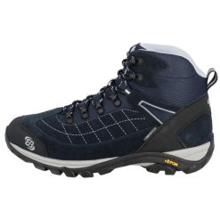 Brütting hiking shoes Mount Crillon high-Navy Blue. Niebieskie buty trekkingowe BRÜTTING, bez wzorów, bez zapięcia. Za 387.20 zł.