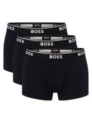 BOSS Obcisłe bokserki pakowane po 3 szt. Mężczyźni Bawełna niebieski, S. Niebieskie bokserki Boss, m, bez wzorów, z bawełny. Za 219.95 zł.