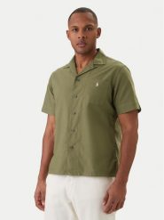 Polo Ralph Lauren Koszula 710980423502 Zielony Regular Fit. Zielone koszule Polo Ralph Lauren, m, bez wzorów, z bawełny, bez kołnierzyka, bez ramiączek. Za 639.99 zł.