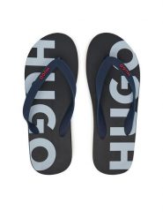 HUGO Japonki Arvel Thng 50497860 Granatowy. Niebieskie japonki Hugo, bez wzorów, z tworzywa sztucznego. Za 149.99 zł.
