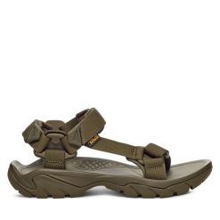 Sandały Teva. Brązowe sandały Teva, bez zapięcia. Za 399.99 zł.