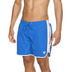 Szorty męskie spodenki kąpielowe sportowe na basen Arena Stripe Boxer. Niebieskie odzież kąpielowa Arena, m, bez wzorów, sportowe. Za 130.99 zł.