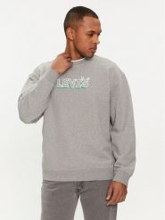 Levi's® Bluza Graphic 38712-0244 Szary Relaxed Fit. Szare bluzy m, bez wzorów, z bawełny, bez kaptura. Za 219.99 zł.