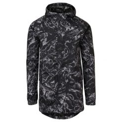 Kurtka przeciwdeszczowa rowerowa unisex Motion szara wodoodporna. Szare kurtki AGU, m, bez wzorów, z materiału, z kapturem. Za 441.70 zł.