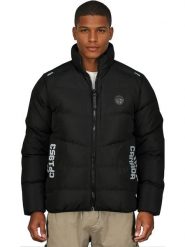 Geographical Norway Kurtka zimowa "Bincent" w kolorze czarnym rozmiar: L. Czarne kurtki Geographical Norway, na zimę, l, bez wzorów, bez kaptura. Za 429.44 zł.