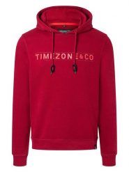 Timezone Bluza w kolorze czerwonym rozmiar: XXL. Czerwone bluzy Timezone, xxl, bez wzorów, z kapturem. Za 97.28 zł.