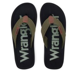 Japonki Wrangler. Brązowe japonki Wrangler, bez wzorów. Za 89.99 zł.