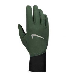 Męskie Rękawiczki Do Biegania Pacer Midweight. Czarne rękawiczki Nike, bez wzorów. Za 219.99 zł.