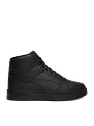 Puma Sneakersy CWBEO-REBOUND SLAM MID 40716814 Czarny. Czarne buty sportowe casual Puma, bez wzorów, ze skóry, bez zapięcia. Za 279.99 zł.