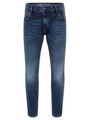 Timezone Dżinsy "Scott" - Slim fit - w kolorze niebieskim rozmiar: W38/L34. Niebieskie jeansy Timezone, l. Za 109.78 zł.