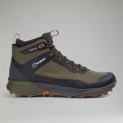 Buty turystyczne męskie Berghaus Vc22 Mid GTX. Brązowe buty turystyczne Berghaus, bez wzorów, bez zapięcia, trekkingowe. Za 645.10 zł.