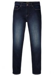 Jeansy regular fit z wielokierunkową elastycznością, z wygodną talią, straight. Niebieskie jeansy bonprix, m. Za 149.99 zł.