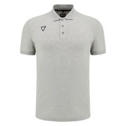 Polo Macron Athleisure SCE Lindos. Szare koszulki polo Macron, m, bez wzorów, bez kołnierzyka, bez ramiączek. W wyprzedaży za 213.00 zł.