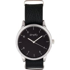 Zegarek kwarcowy "the 5600" w kolorze czarno-srebrnym. Zegarki marki Simplify. W wyprzedaży za 153.95 zł.